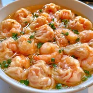 Chinese Shrimp Wonton Soup: Bouncy and Savory