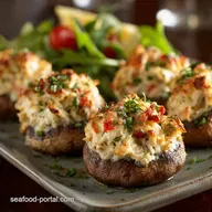 CrabStuffed Mushrooms: Creamy, Restaurant-Quality Appetizer Recipe