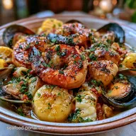 Classic Mixed Seafood Grill for 4