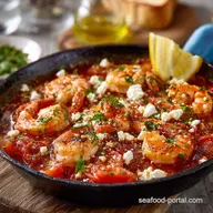 Shrimp Saganaki: The Best Greek Feta and Tomato Recipe