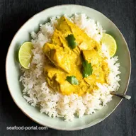 My Secret Coconut Lime Fish Curry with Zingy Jasmine Rice