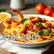 Easy & Juicy Spicy Tomato Linguine with Prawns Delight: My Go-To Recipe