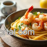 Easy & Zesty Cook Shrimp Pasta with Citrus Garlic Sauce: A Family Favorite