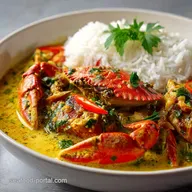 Crab and Coconut Milk Recipe in 45 Minutes