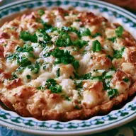 Easy Asian Italian Fusion Crab Rangoon Pizza