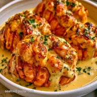 Crab Stuffed Lobster Tails in 35 Minutes