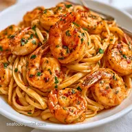 Cream Cheese Shrimp Pasta in 30 Minutes