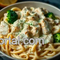 Delicious Baked Chicken Fettuccine Alfredo with Broccoli: A Cozy Classic