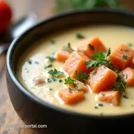 Creamy Salmon Chowder Soup Pacific Northwest Comfort