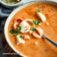 Creamy Dreamy Seafood Fiesta Soup Sopa Cremosa Mariscos