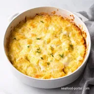 Creamy Seafood Gratin Healthy Seafood Recipe Comfort Food