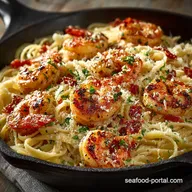 FlavorPacked Shrimp Alfredo Recipe to Creamy Garlic Bliss