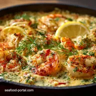 Shrimp Casserole: Easy, Creamy Lemon Dill Dinner Recipe