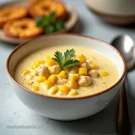 OnePot Corn Crab Chowder Seaside Comfort Food