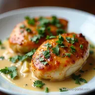 Creamy Oven Baked Chicken Thighs So Easy Delicious