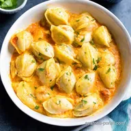 Creamy Seafood Stuffed Shells Mamma Mia Thats Good