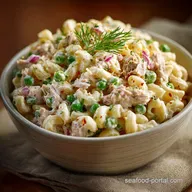 The Ultimate Creamy Tuna Macaroni Salad Foolproof Potluck Dish