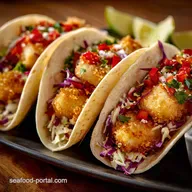 Crispy Air Fryer Fish Tacos: Ultimate Baja Style with Zesty Slaw