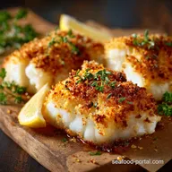 Crispy Baked Cod Fillets: Easy Lemon-Herb Panko Crust Recipe