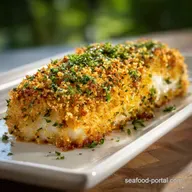 Breaded and Baked Fish Recipe with Panko