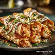 Crispy Crab And Shrimp Queso Taquitos: The Ultimate Party Appetizer