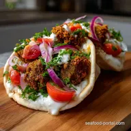 Falafel Gyro Recipe: Ultra-Crispy & Healthy Vegan Meal