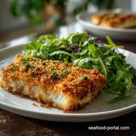Crispy Fish with Arugula Parmesan: 25-Minute Dinner!