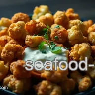 Crispy Fried Cauliflower: Spicy Yogurt Dip (Better Than Takeout!)