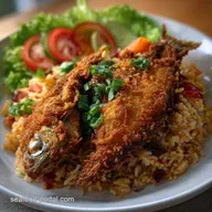 Crispy and Savory Fried Fish and Rice Recipe
