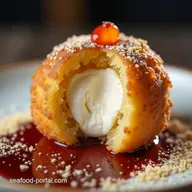 The Ultimate Fried Ice Cream Recipe Rock Solid Centre