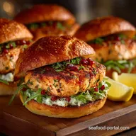 Ultimate Salmon Burgers HandChopped Recipe for Crispy Edges
