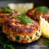 Salmon Cakes Recipe Easy: Ultra-Crispy Pan-Seared Lemon Dill