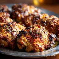 Shatteringly Crispy Ninja Chicken Thighs Air Fryer Recipe