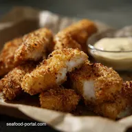 Crispy Pollock Fingers Panko Pollock Perfection Easy Recipe