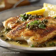 PanSeared Flounder Recipe: Crispy Fillets Lemon-Caper Sauce