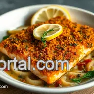 Crispy Fried Salmon Fish: Lemon-Herb Crust Recipe!