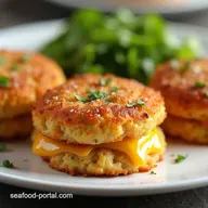 Golden Gooey Crispy Tuna Melt Patties Recipe