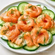Cucumber Salmon Bites in 10 Minutes