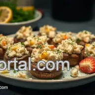 My Go-To Stuffed Crab Mushroom Recipe: Creamy & Irresistible Bites