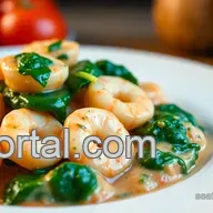 How to Make Amazing Saut&eacute;ed Shrimp with Creamy Tomato Spinach Sauce