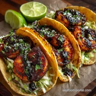 Blackened Shrimp Tacos Recipe Quick Easy Zesty CilantroLime Slaw