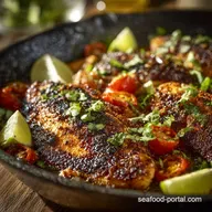 Blackened Tilapia Authentic CajunStyle Skillet Recipe