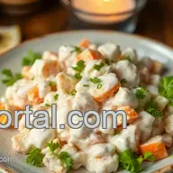 My Family's Favorite Easy Crab Salad with Creamy Dressing