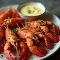 Speedy Stovetop Crawfish Boil with Rich Garlic Butter Dip