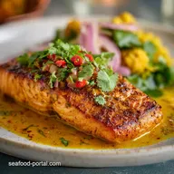 Easy Indian Spiced Salmon Recipe - Quick & Flavorful