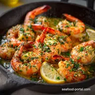 Fathers Day Seafood Recipes: Big Daddy Prawns with Lemon-Garlic Butter