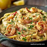 30Minute Cajun Shrimp Scampi Creamy Pasta Meets the Bayou