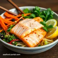 Fiery Salmon Sensation Bowl Healthy Asian Kick Recipe