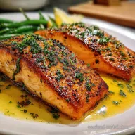 Recipe for Salmon: Pan-Seared with Garlic Butter in 20 Minutes