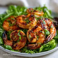 Fresh Grilled Shrimp Salad in 30 Minutes